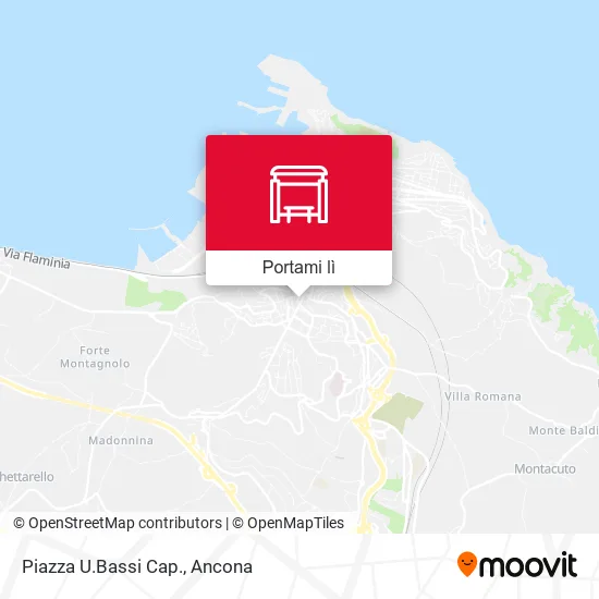 Mappa Piazza U.Bassi Cap.