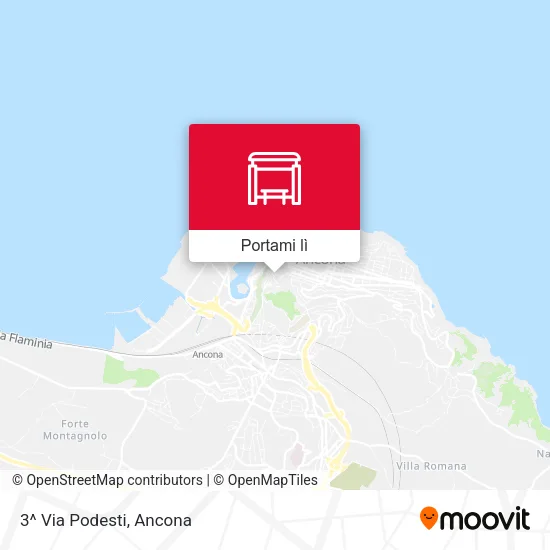 Mappa 3^ Via Podesti