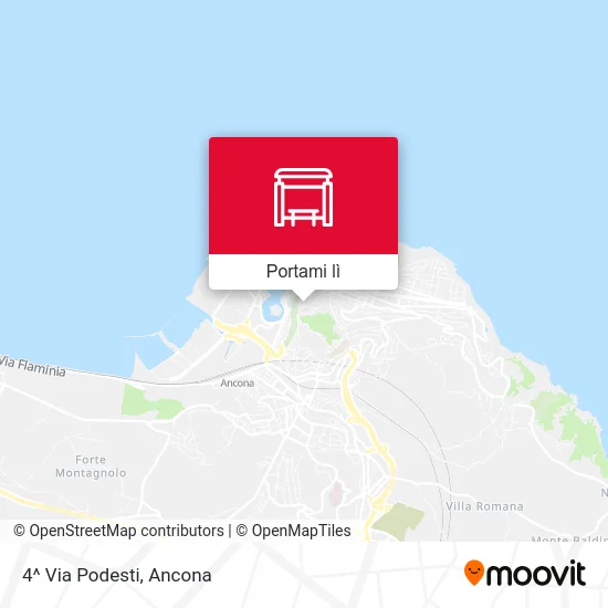 Mappa 4^ Via Podesti