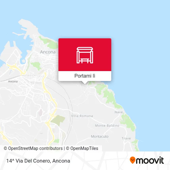 Mappa 14^ Via Del Conero