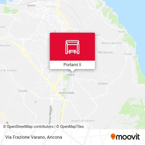 Mappa Via Frazione Varano