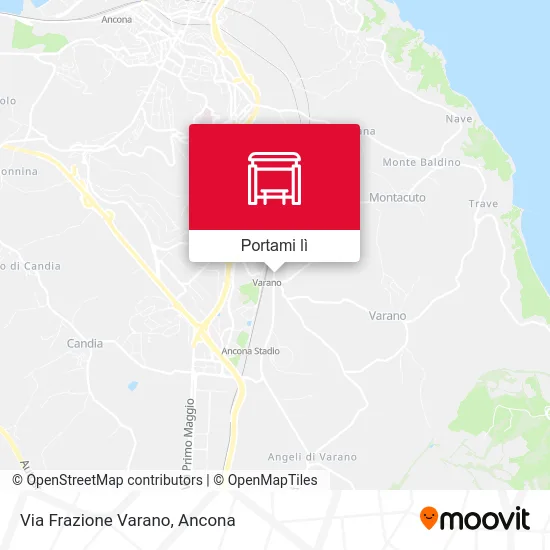 Mappa Via Frazione Varano