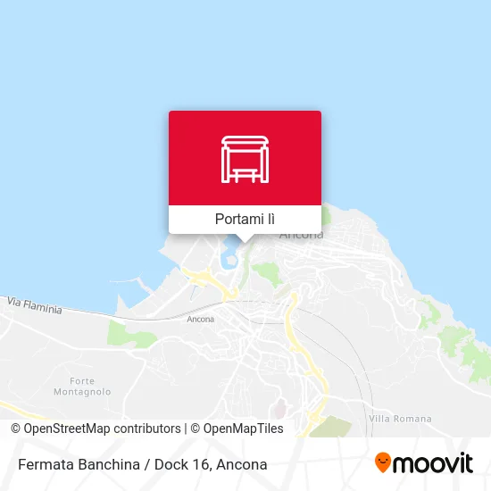 Mappa Fermata Banchina / Dock 16