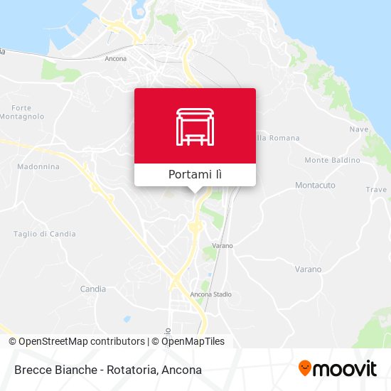 Mappa Brecce Bianche - Rotatoria