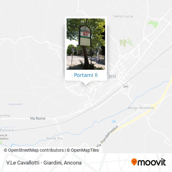 Mappa V.Le Cavallotti - Giardini