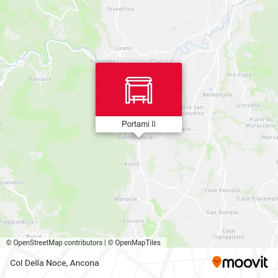 Mappa Col Della Noce