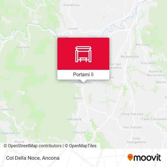 Mappa Col Della Noce