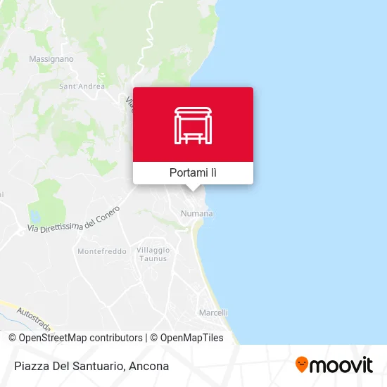 Mappa Piazza Del Santuario
