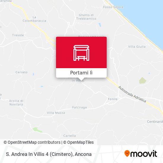 Mappa S. Andrea In Villis 4  (Cimitero)