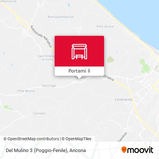 Mappa Del Mulino 3 (Poggio-Fenile)