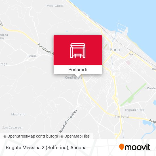 Mappa Brigata Messina 2 (Solferino)