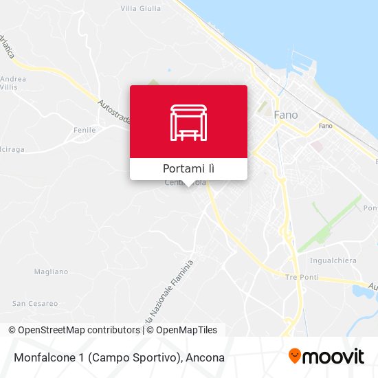 Mappa Monfalcone 1 (Campo Sportivo)