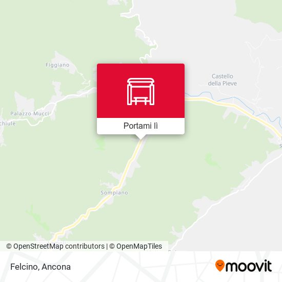 Mappa Felcino