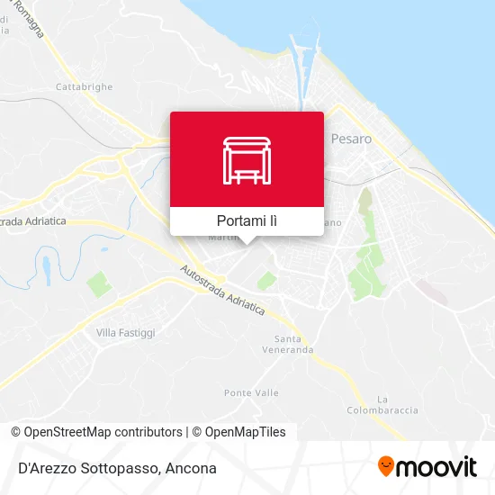 Mappa D'Arezzo Sottopasso