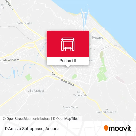 Mappa D'Arezzo Sottopasso