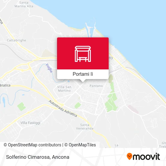 Mappa Solferino Cimarosa