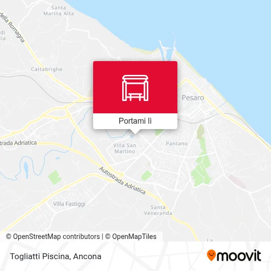 Mappa Togliatti Piscina