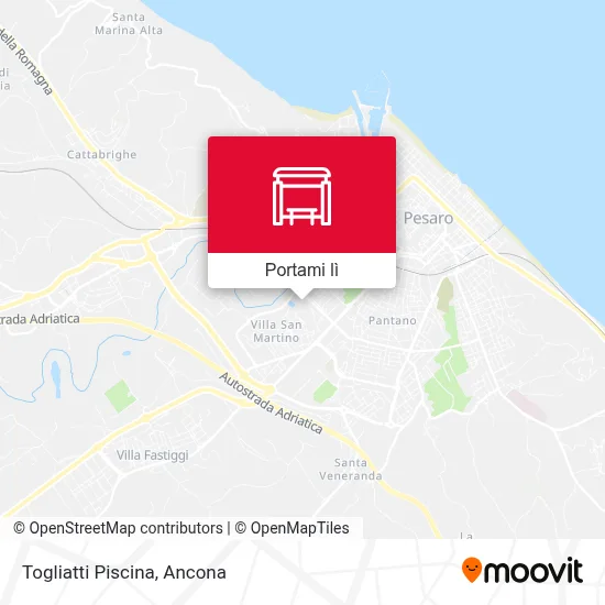 Mappa Togliatti Piscina