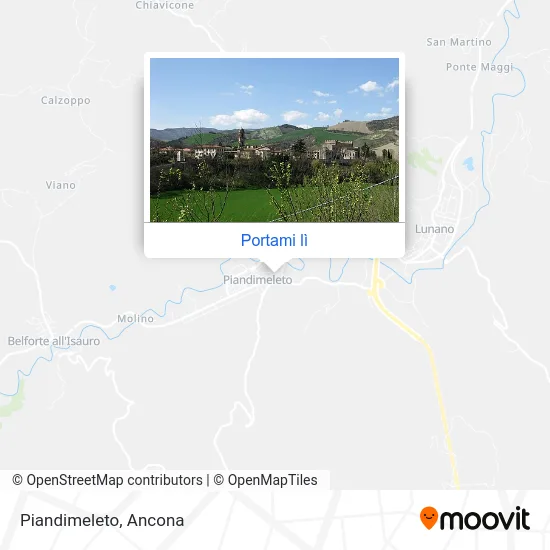 Mappa Piandimeleto