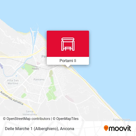 Mappa Delle Marche 1 (Alberghiero)