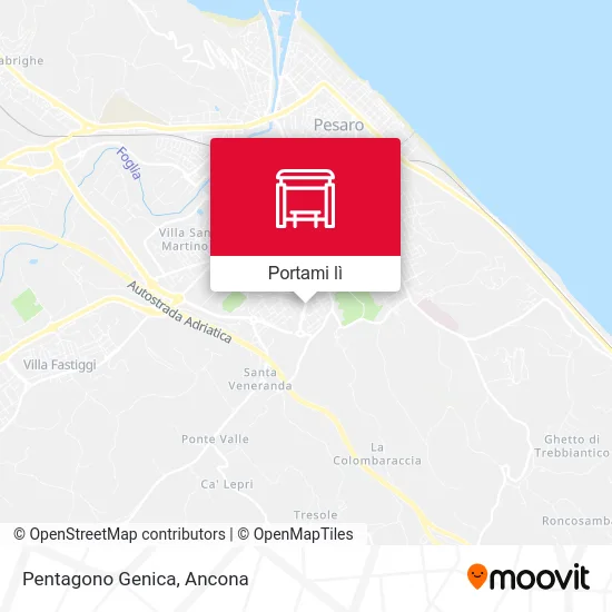 Mappa Pentagono Genica