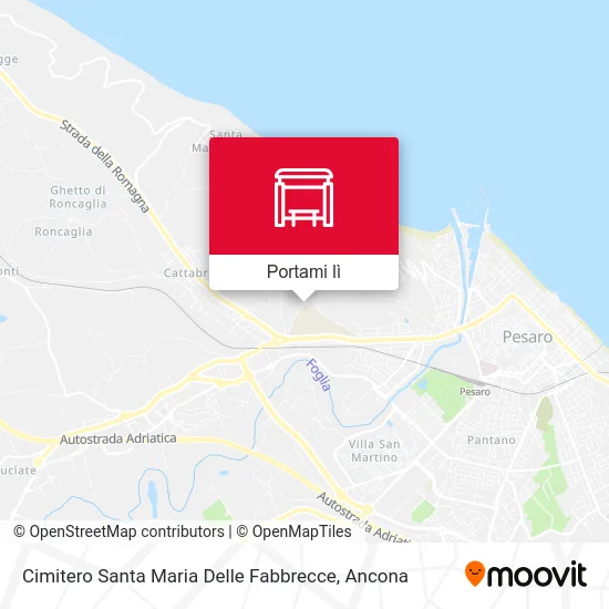 Mappa Cimitero Santa Maria Delle Fabbrecce