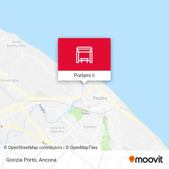 Mappa Gorizia Porto
