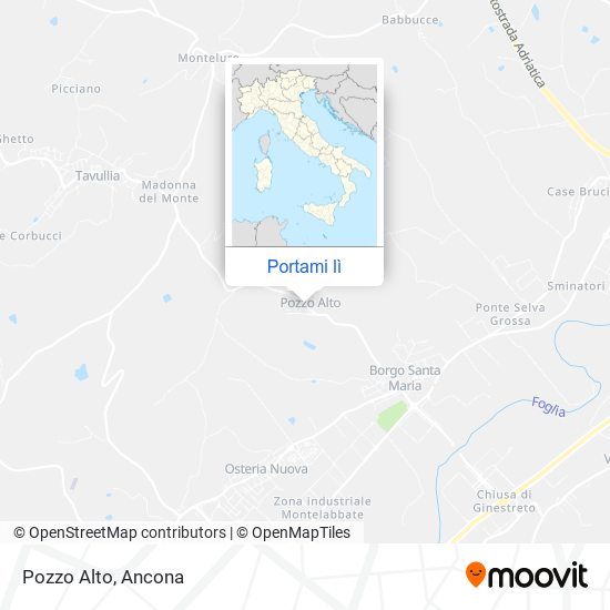 Mappa Pozzo Alto