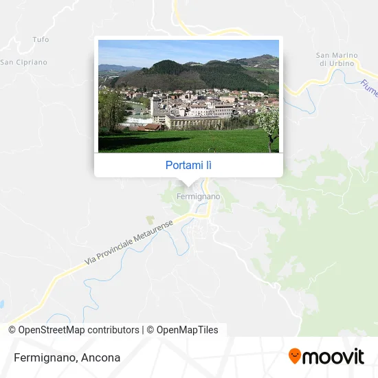 Mappa Fermignano