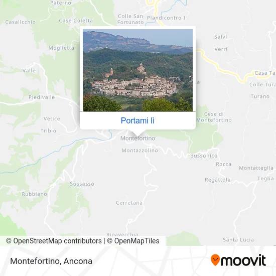 Mappa Montefortino