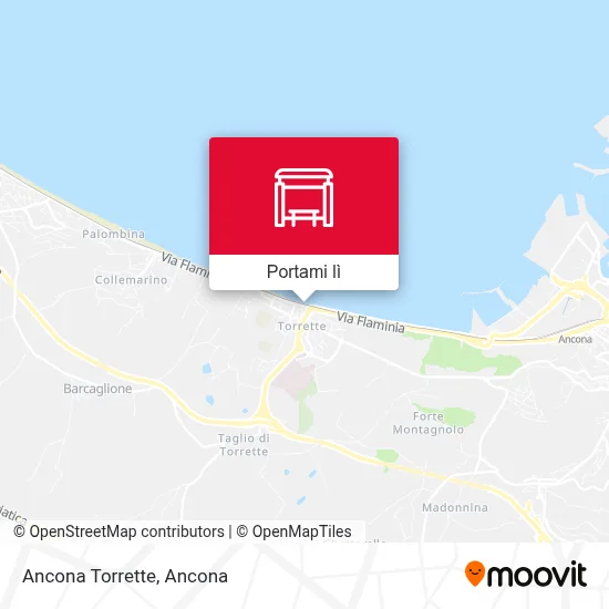 Mappa Ancona Torrette