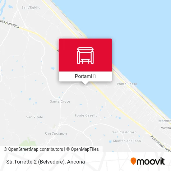 Mappa Str.Torrette 2 (Belvedere)