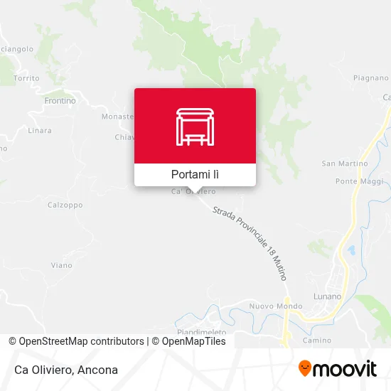 Mappa Ca Oliviero