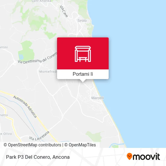 Mappa Park P3 Del Conero