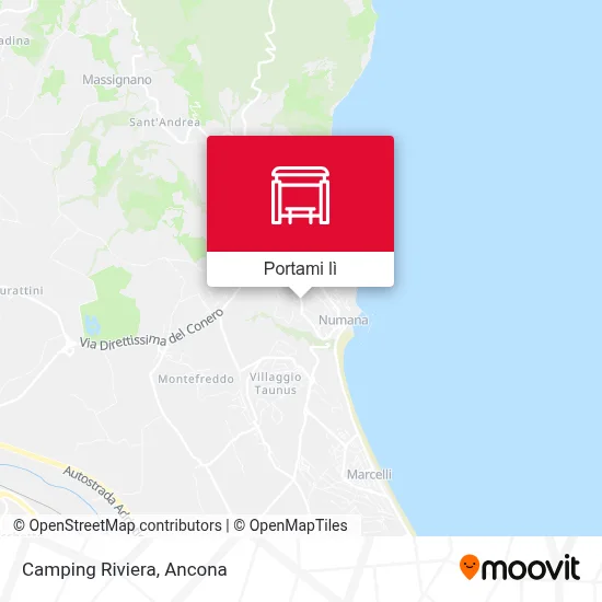 Mappa Camping Riviera