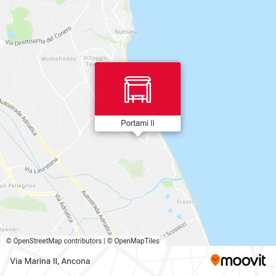 Mappa Via Marina II