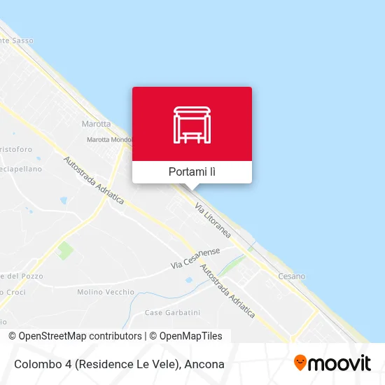 Mappa Colombo 4 (Residence Le Vele)
