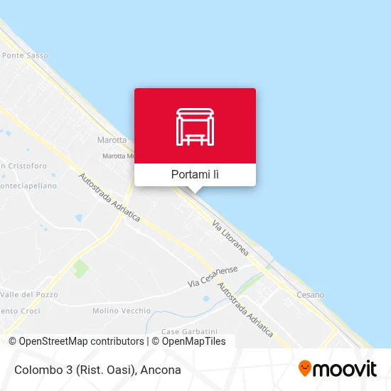 Mappa Colombo 3 (Rist. Oasi)