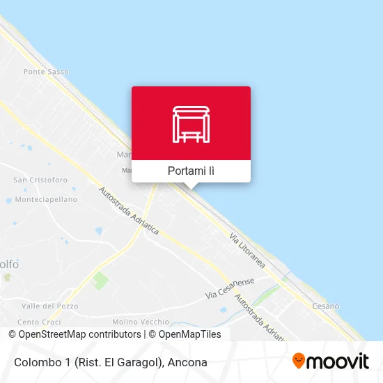 Mappa Colombo 1 (Rist. El Garagol)