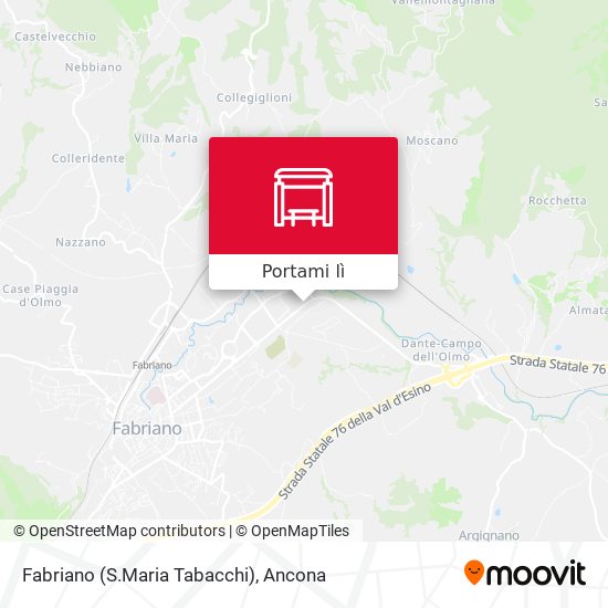 Mappa Fabriano (S.Maria Tabacchi)