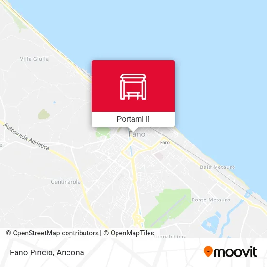 Mappa Fano Pincio