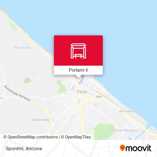 Mappa Spontini