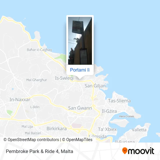 Mappa Pembroke Park & Ride 4