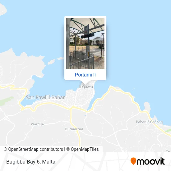 Mappa Bugibba Bay 6