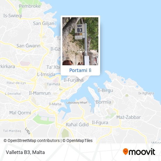 Mappa Valletta B3