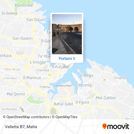 Mappa Valletta B7