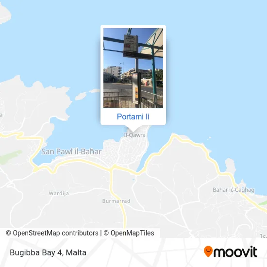 Mappa Bugibba Bay 4