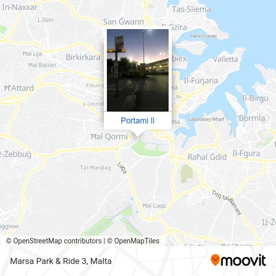 Mappa Marsa Park & Ride 3