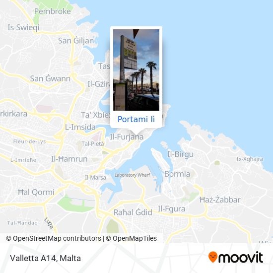 Mappa Valletta A14