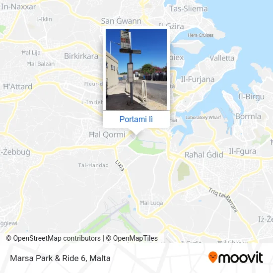 Mappa Marsa Park & Ride 6